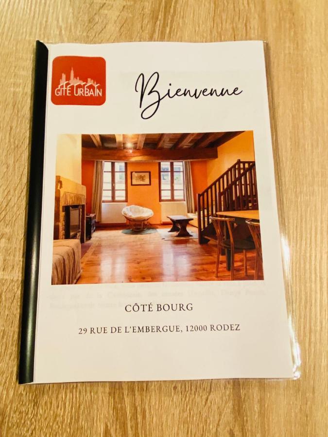 Gite Urbain - Cote Bourg Родез Екстериор снимка